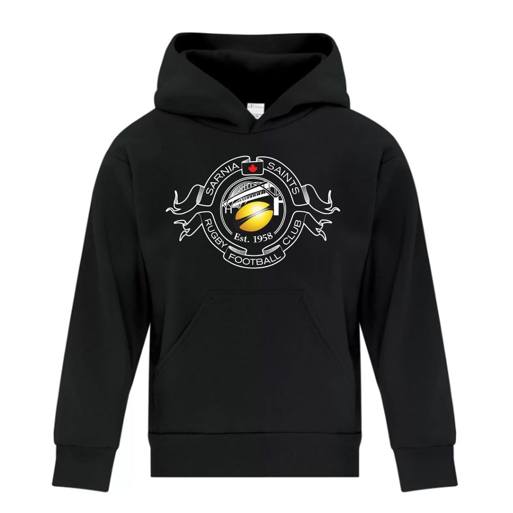 Sarnia Saints Youth Everyday Fleece Hooded Sweatshirt