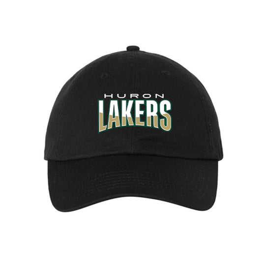 Huron Lakers Adult Bio-Washed Classic Dad Hat