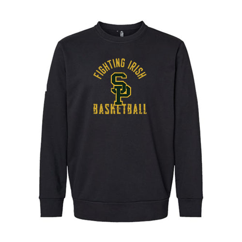 St Pats Basketball Adult Adidas Fleece Crewneck Sweatshirt