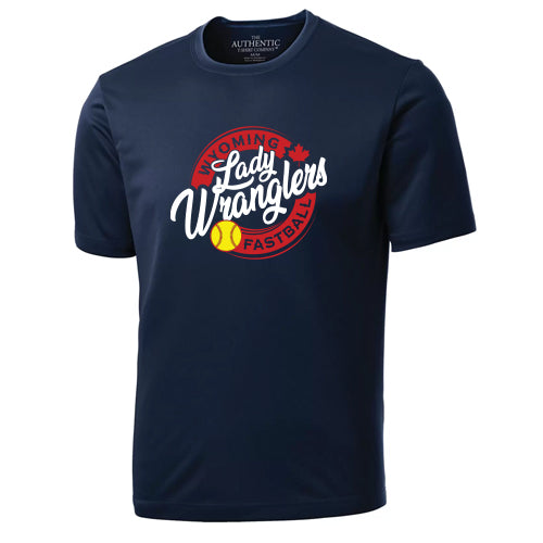 Wyoming Lady Wranglers Youth Performance T-Shirt