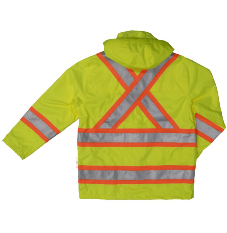 TOUGH DUCK SAFETY RAIN JACKET