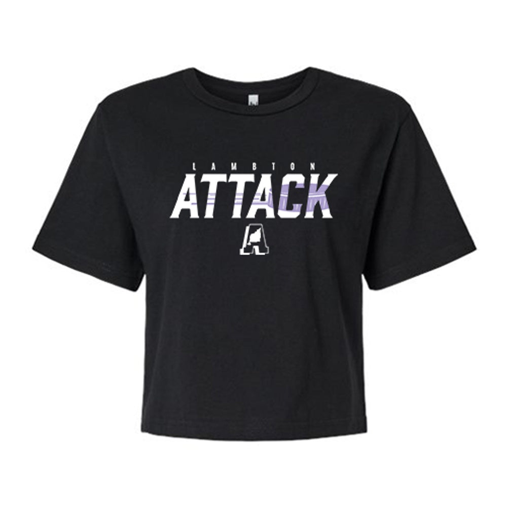 Lambton Attack Ladies' American Apparel Fine Jersey Boxy Tee
