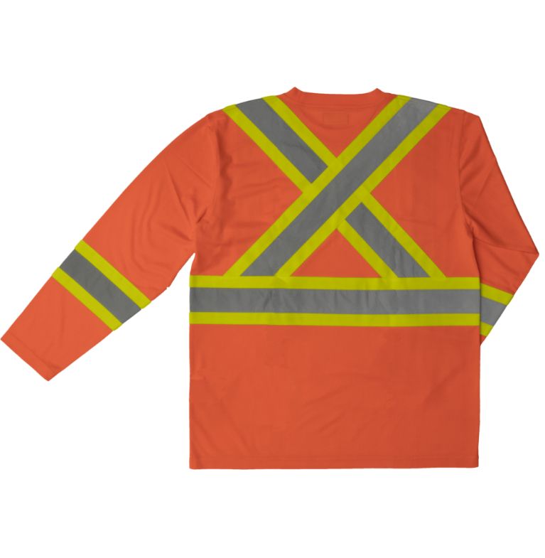 TOUGH DUCK L/S SAFETY T-SHIRT