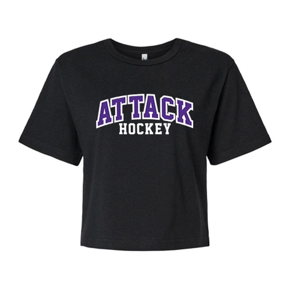 Lambton Attack Ladies' American Apparel Fine Jersey Boxy Tee