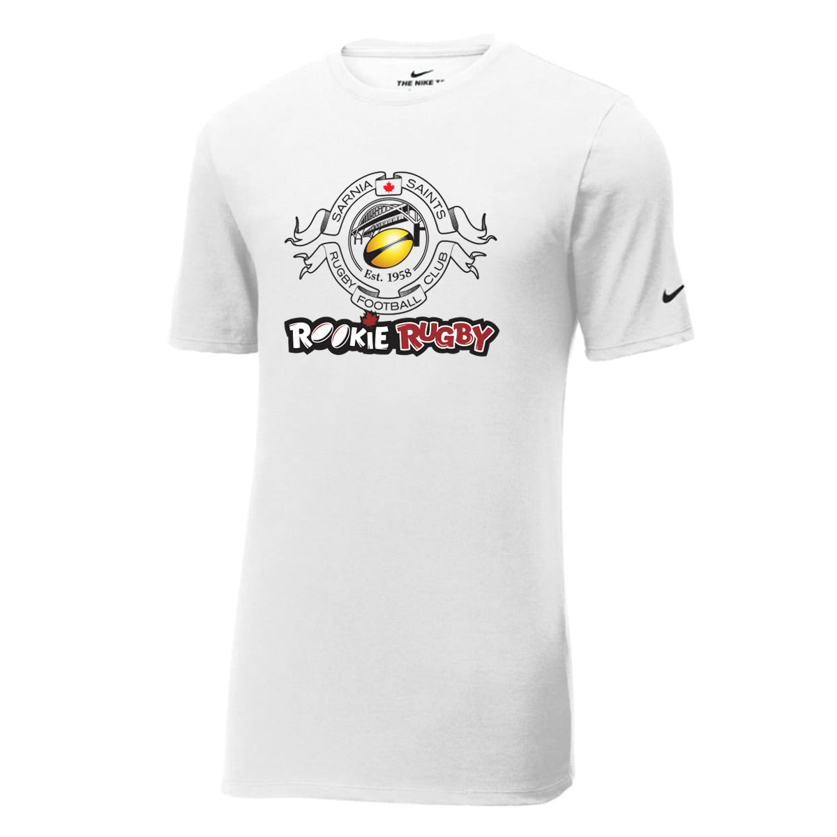 Sarnia Saints Rookie Rugby Adult Nike Dri-Fit Cotton/Poly Tee