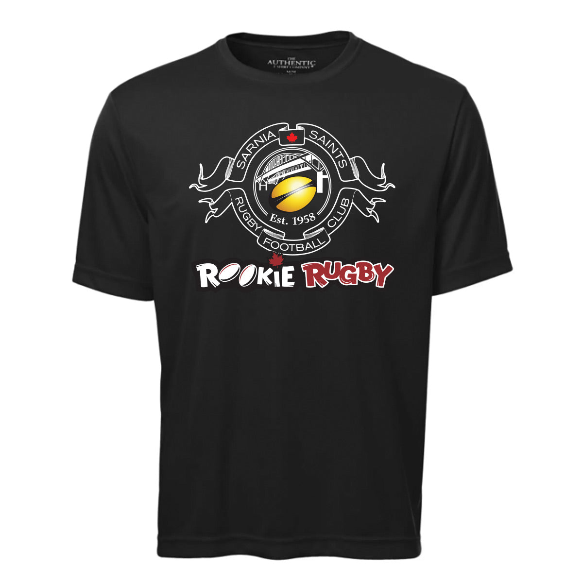 Sarnia Saints Rookie Rugby Youth Pro Team Short Sleeve T-Shirt