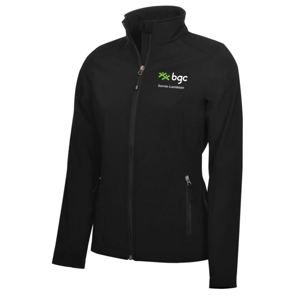 BGC Ladies' Everyday Water Repellent Ladies Soft Shell Jacket
