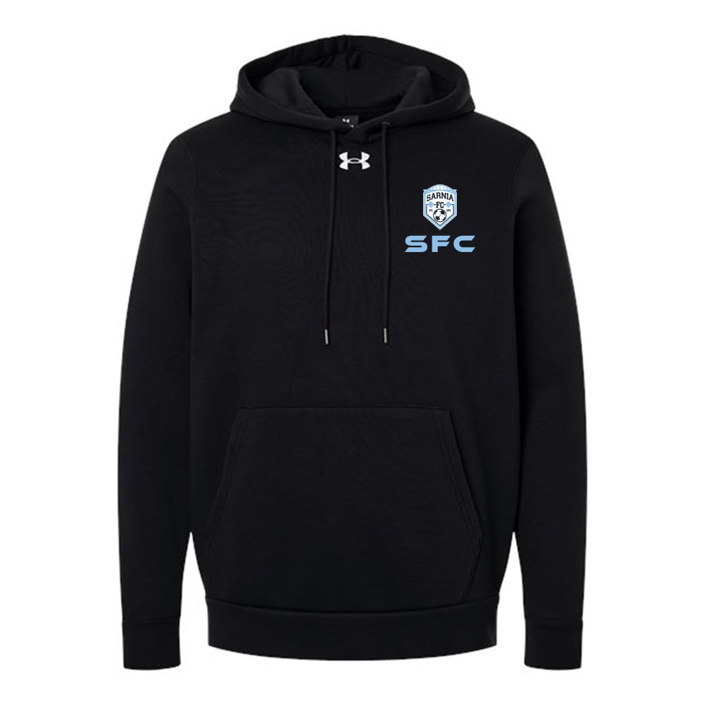 Sarnia FC Adult Under Armour Team Icon Fleece Hooded Sweatshirt