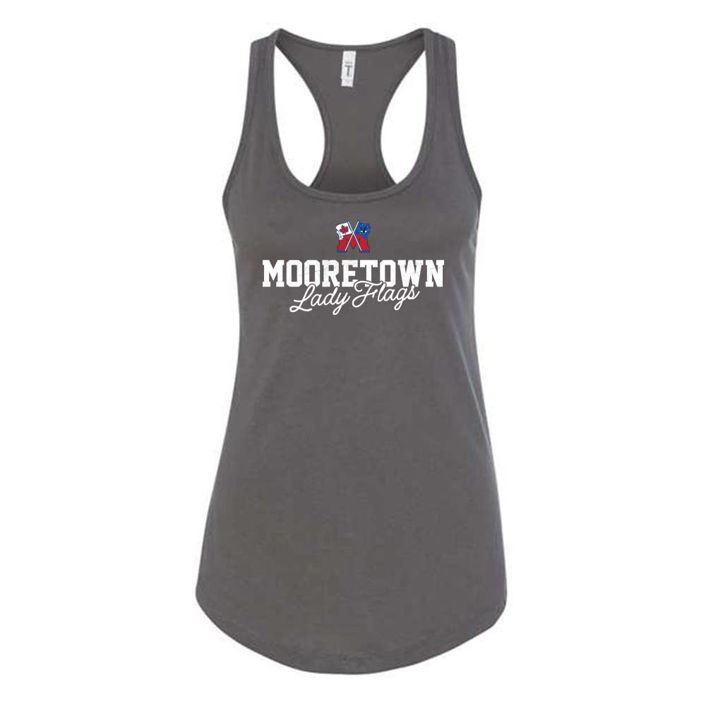 Mooretown Lady Flags Ladies' Ideal Racerback Tank Top