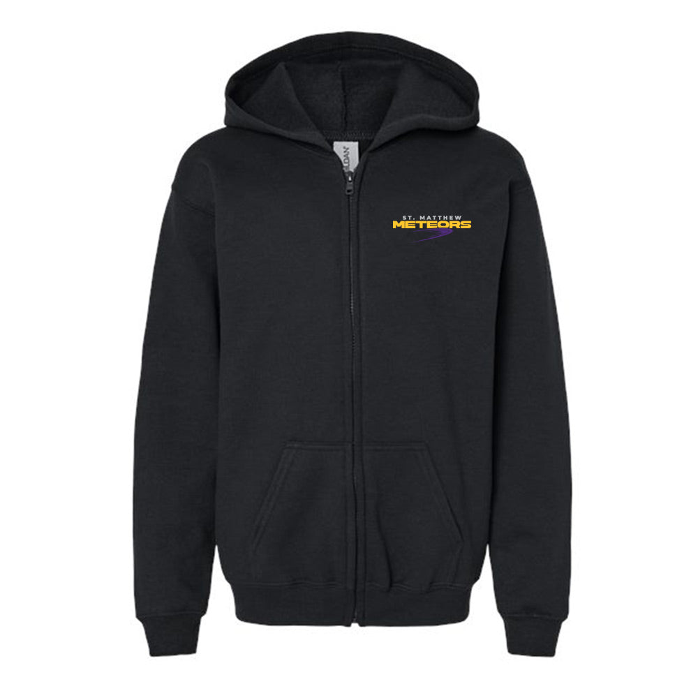 St Matthew Youth Heavy Blend Full-Zip Hooded Sweatshirt