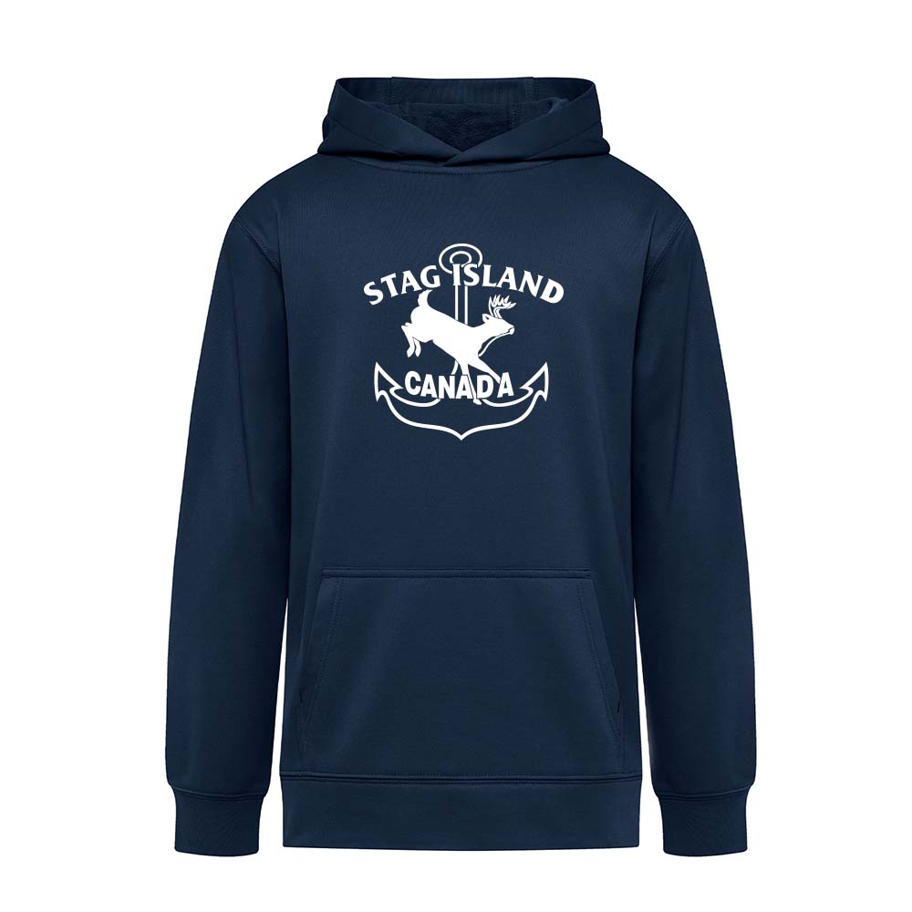 Stag Island Youth Essential Performance Hoodie