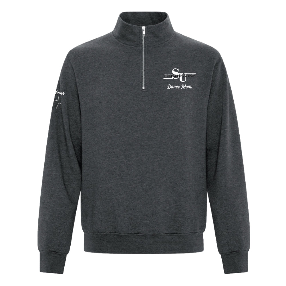 Steppin' Up Dance Adult Fleece 1/4 Zip Sweatshirt