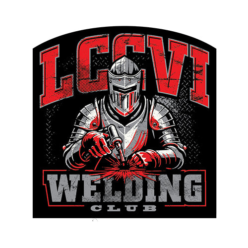 LCCVI Welding Club - 5" Vinyl Sticker