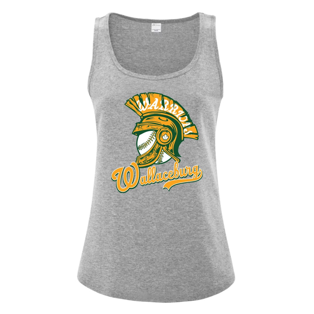 Wallaceburg Minor Baseball Ladies' Everyday Cotton Tank Top