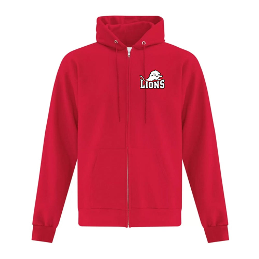 Victor Lauriston Adult Everyday Fleece Full Zip Hooded Sweatshirt