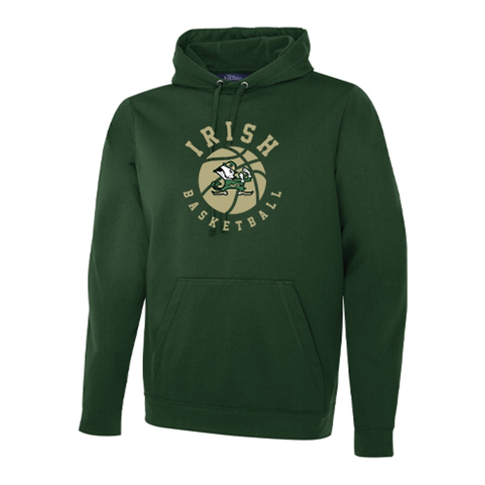 St Pats Basketball Adult Game Day Fleece Hooded Sweatshirt