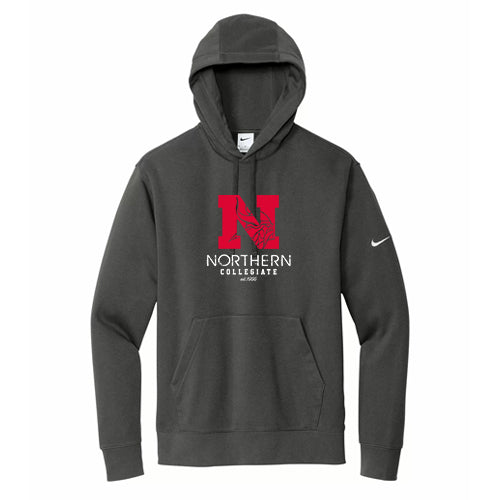 Northern Adult Nike Club Fleece Sleeve Swoosh Pullover Hoodie