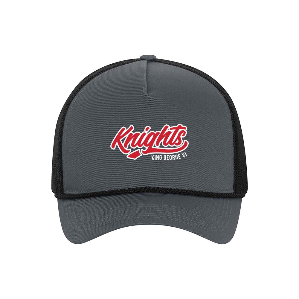King George Cotton Twill 5-Panel Trucker Rope Cap