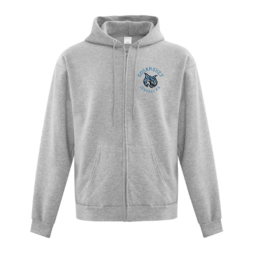 Bosanquet Adult Everyday Fleece Full Zip Hooded Sweatshirt