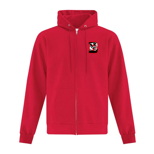 Bridgeview Adult Everyday Fleece Full Zip Hooded Sweatshirt