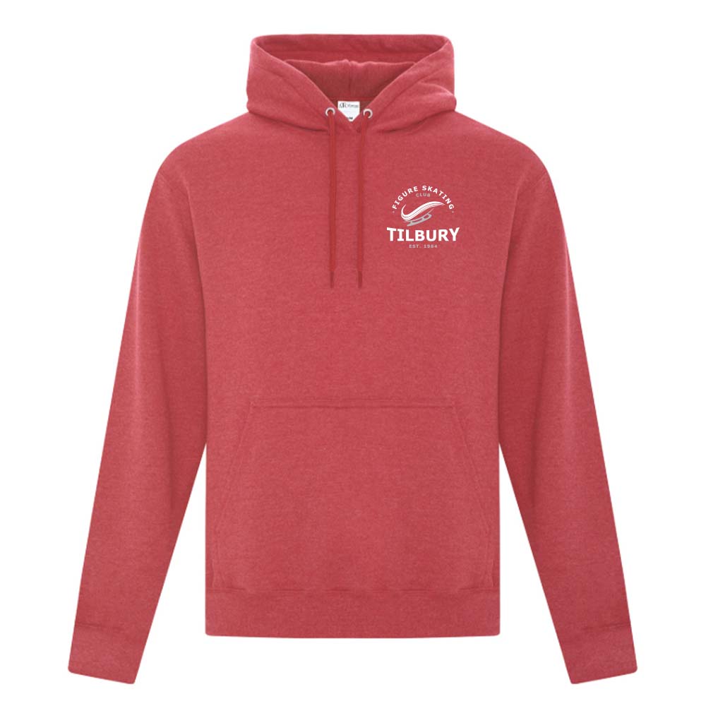 Tilbury Figure Skating Adult Fleece Hooded Sweatshirt (Alt. Logo)