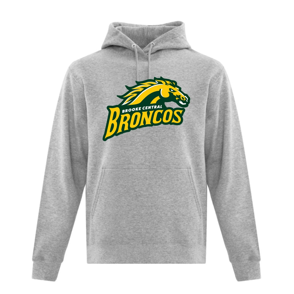 Brooke Central Adult Everyday Fleece Hooded Sweatshirt