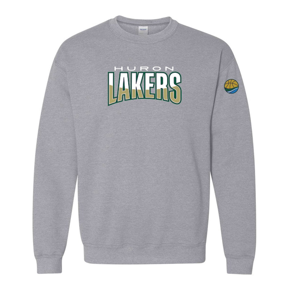 Huron Lakers Youth Heavy Blend™ Crewneck Sweatshirt