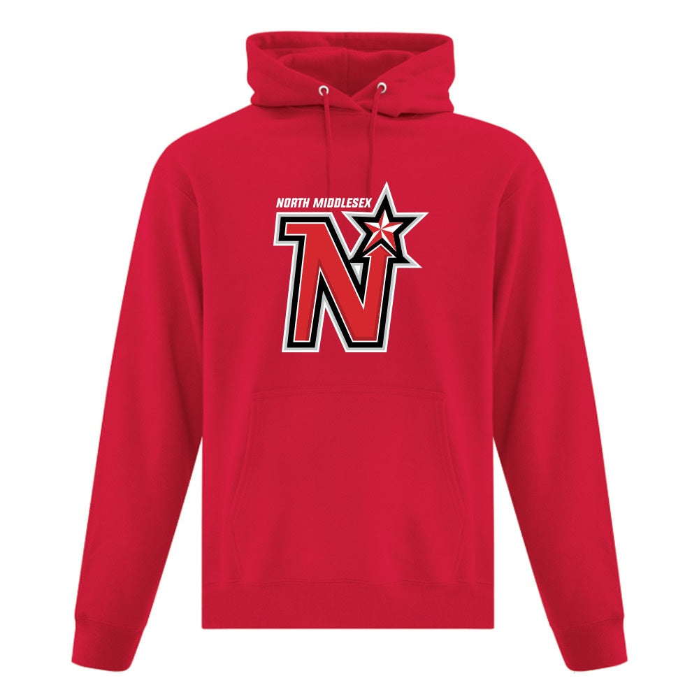 North Middlesex Stars Adult Fleece Hooded Sweatshirt