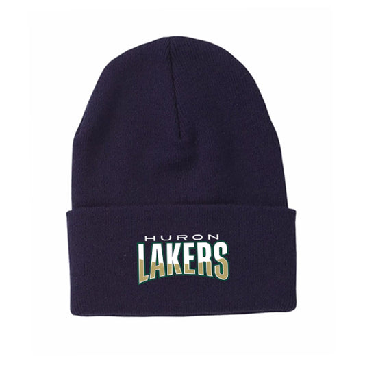Huron Lakers Knit Cuff Toque