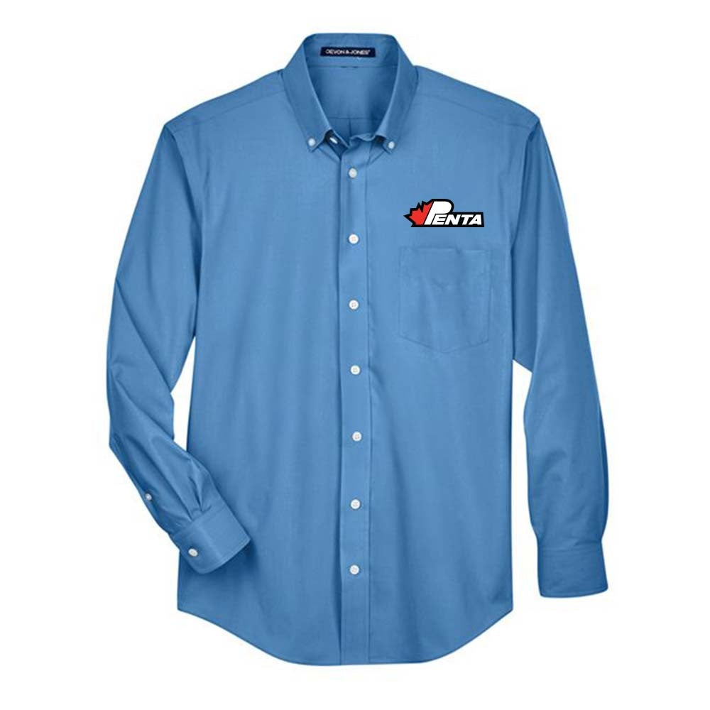 Penta Adult Broadcloth Woven Dress Shirt