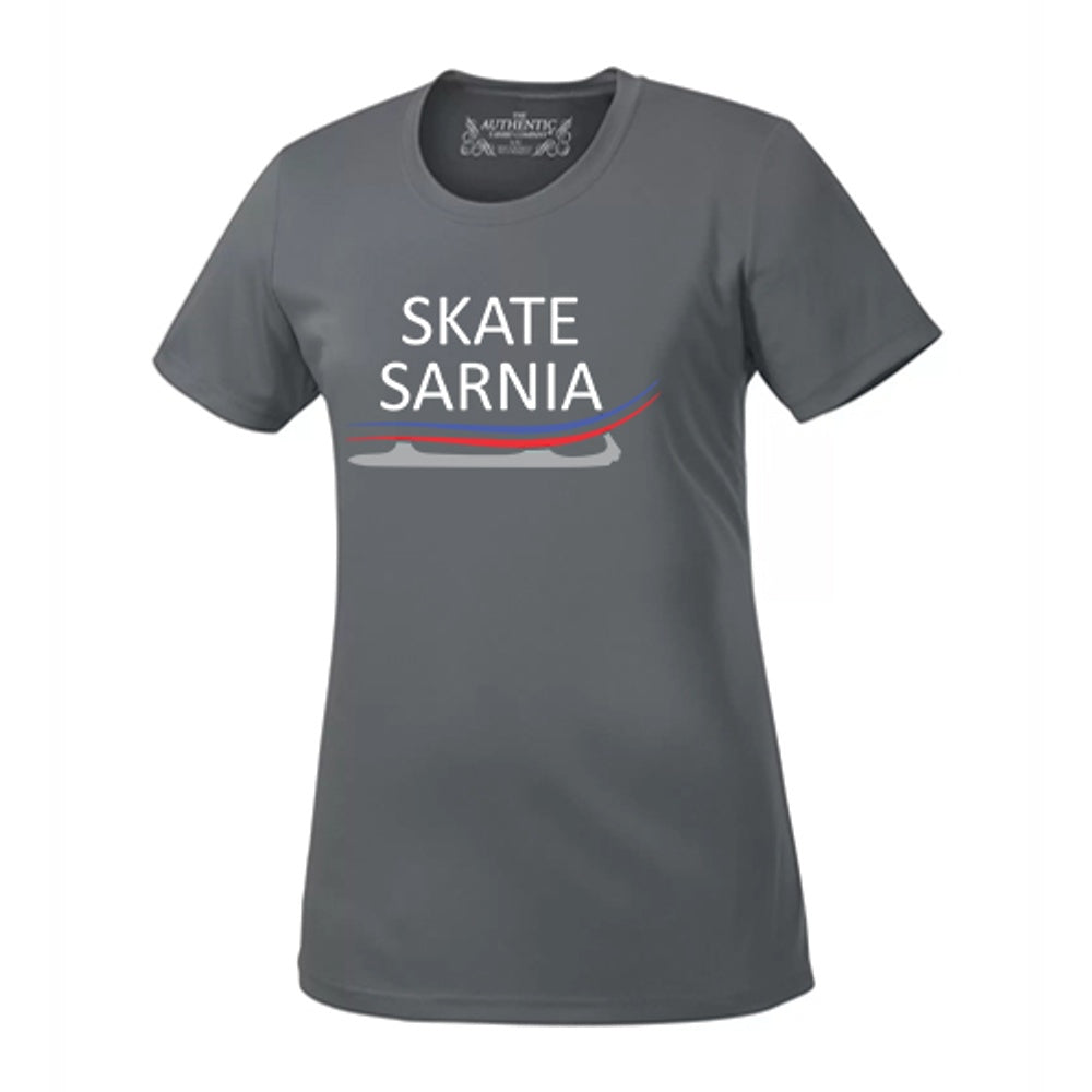 Skate Sarnia Ladies' Pro Team Short Sleeve T-Shirt