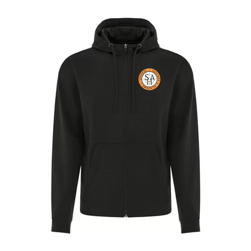 SHA Hockey Adult Game Day Fleece Full Zip Hooded Sweatshirt