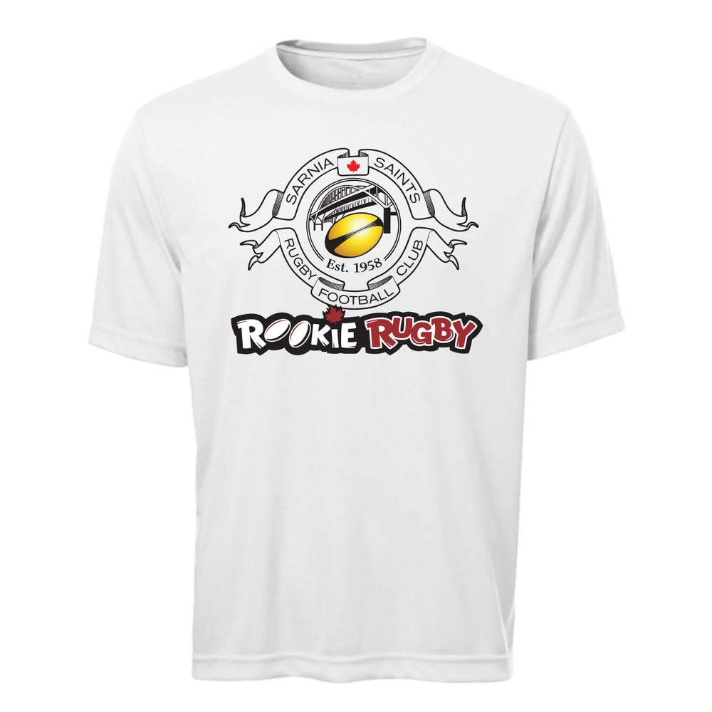 Sarnia Saints Rookie Rugby Youth Pro Team Short Sleeve T-Shirt