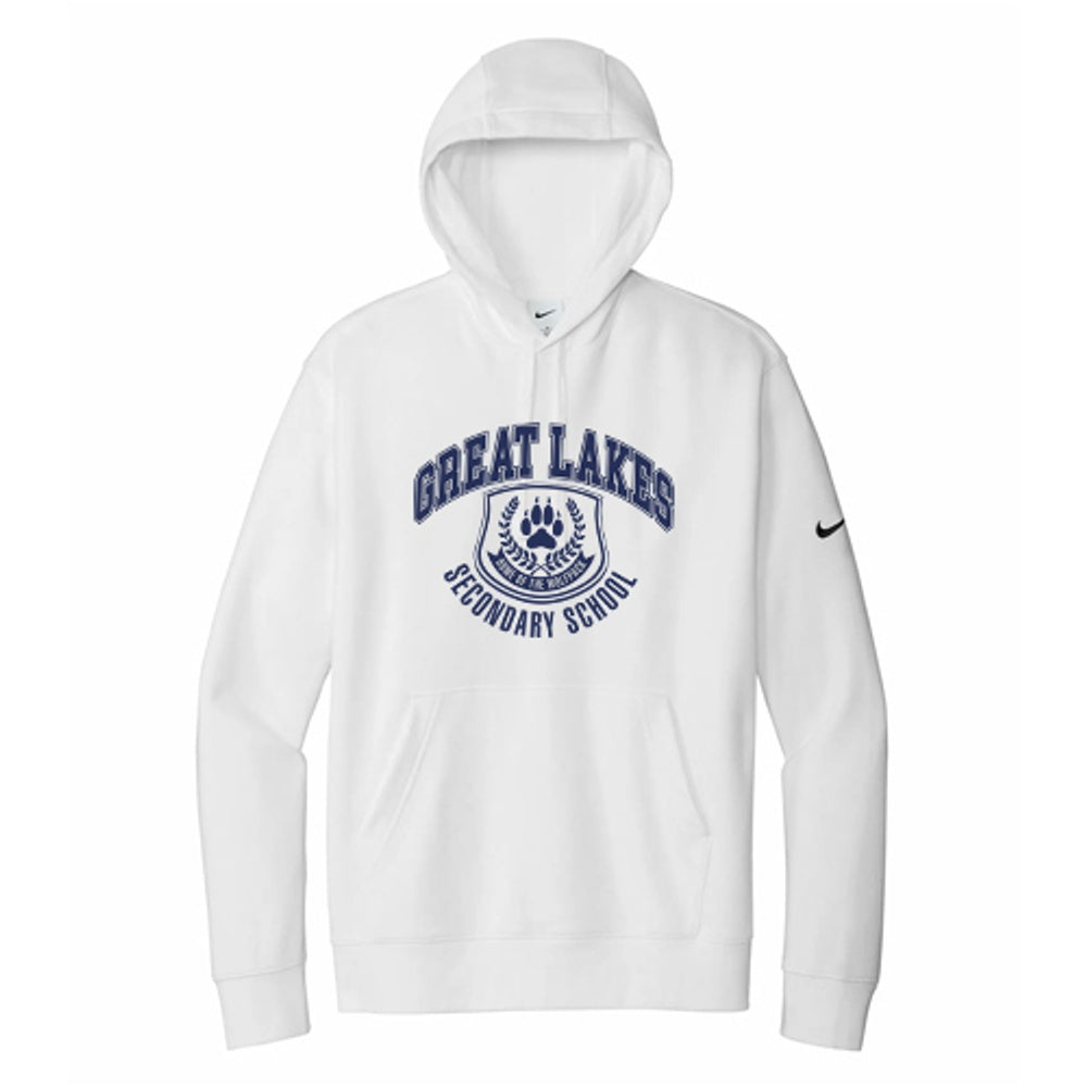 Great Lakes Adult Nike Club Fleece Hooded Sweatshirt