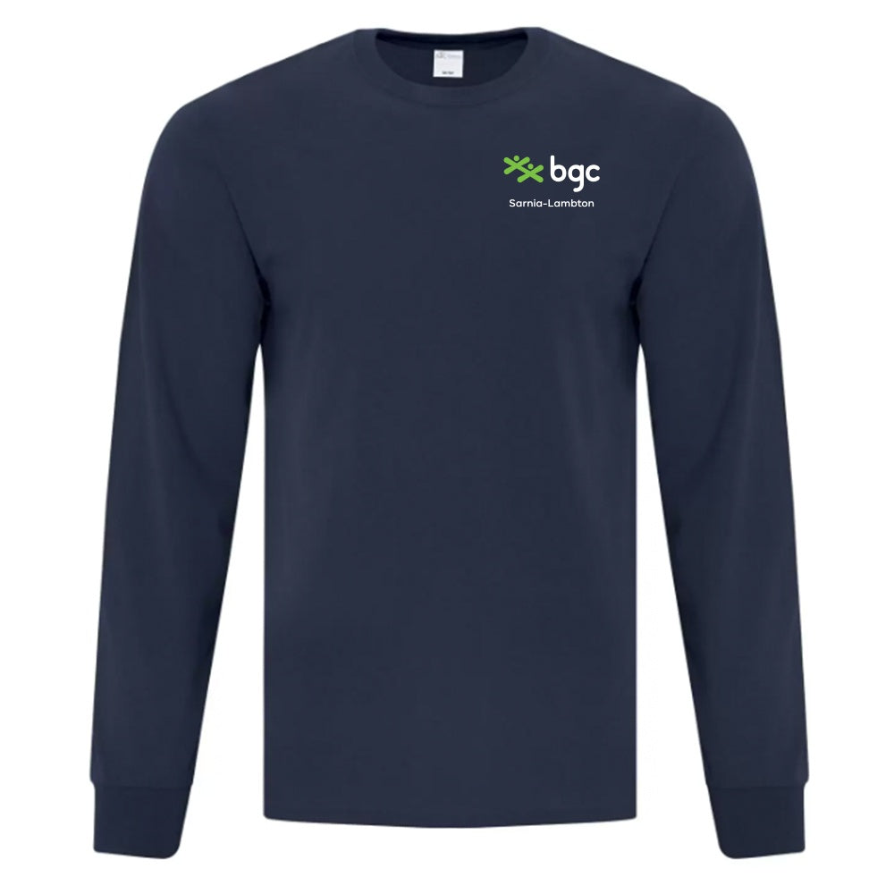 BGC Adult Everyday Cotton Long Sleeve T-Shirt