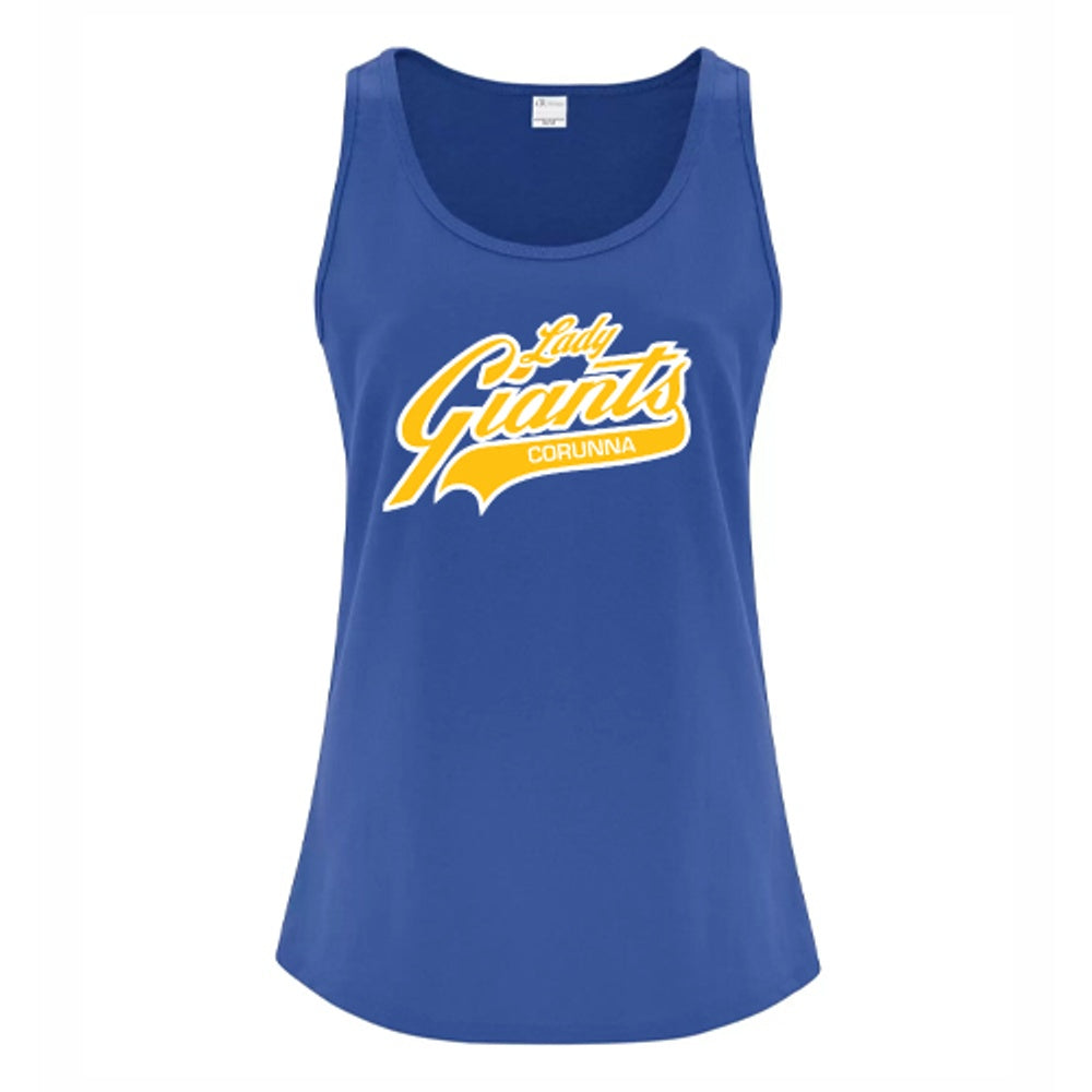 Corunna Lady Giants Ladies' Everyday Cotton Tank Top