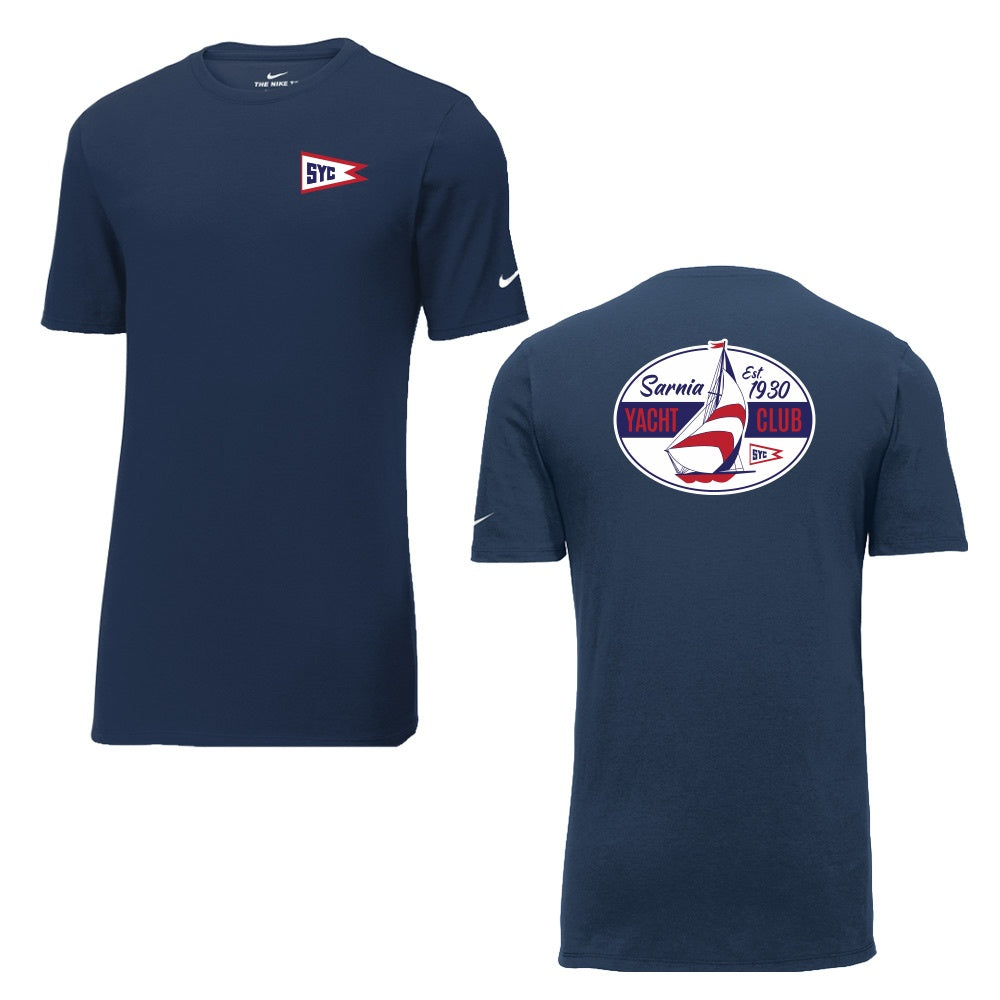 Sarnia Yacht Club Adult Nike Dri-FIT Cotton/Poly Tee