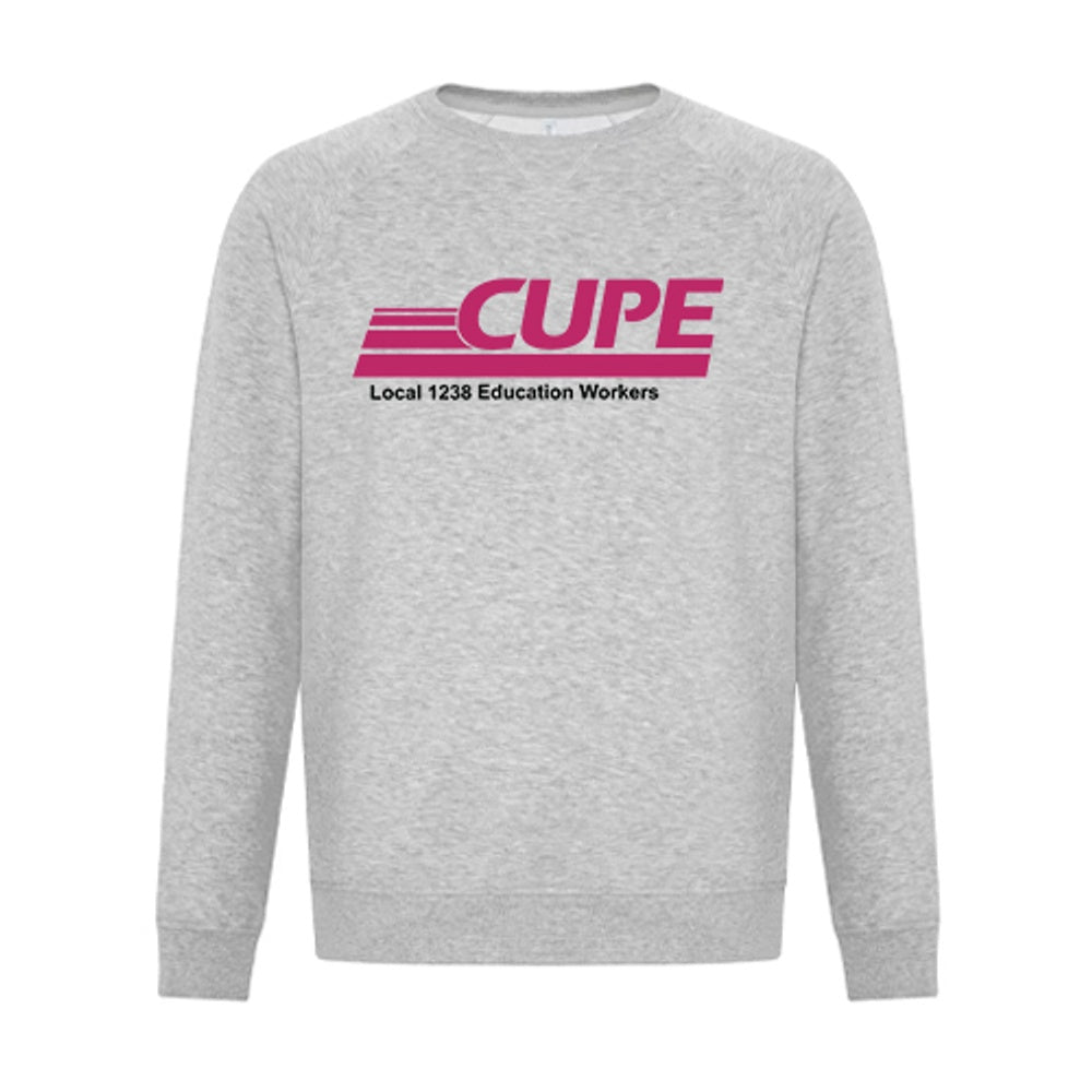 CUPE 1238 Adult EsActive Vintage Crewneck Sweatshirt