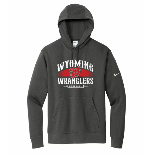 Wyoming Wranglers Adult Vintage Nike Fleece Hooded Sweatshirt