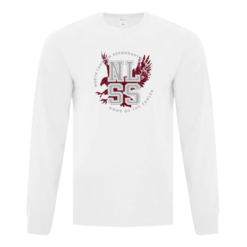 North Lambton Adult Everyday Cotton Long Sleeve T-Shirt
