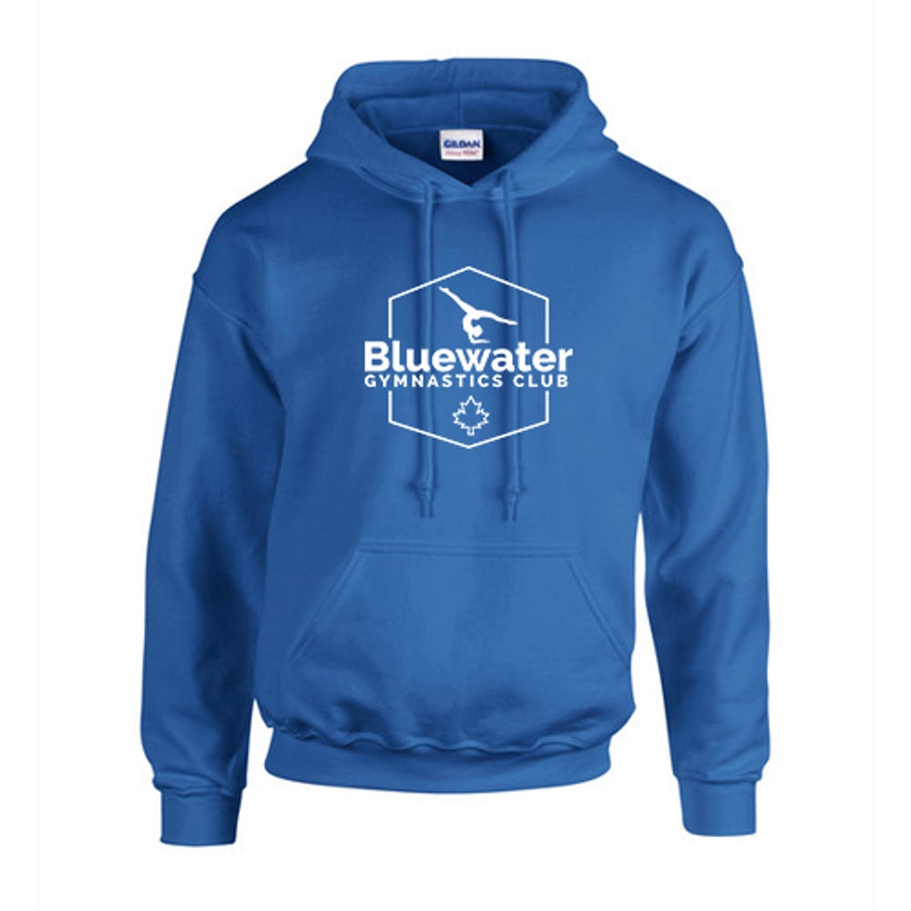 Bluewater Gymnastics Adult Everyday Fleece Hooded Sweatshirt