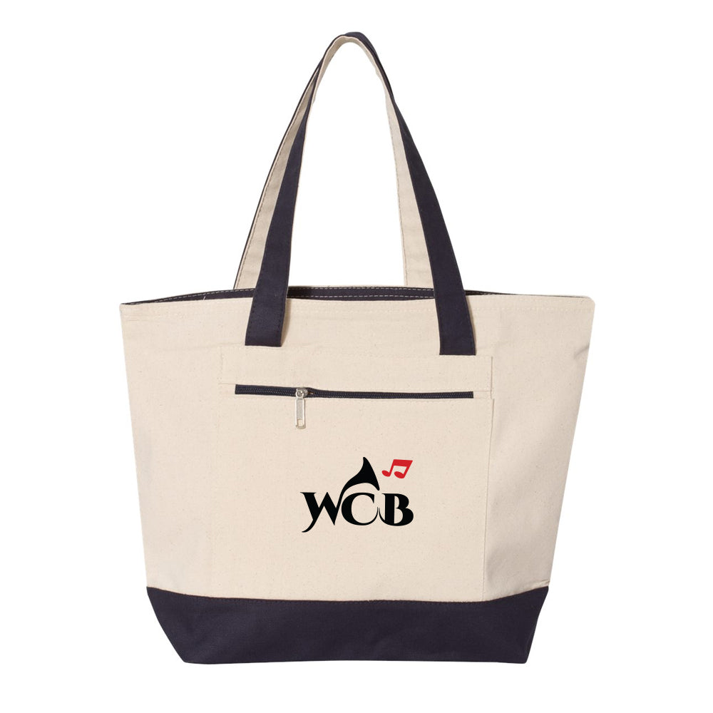 Wallaceburg Concert Band 19L Zippered Tote