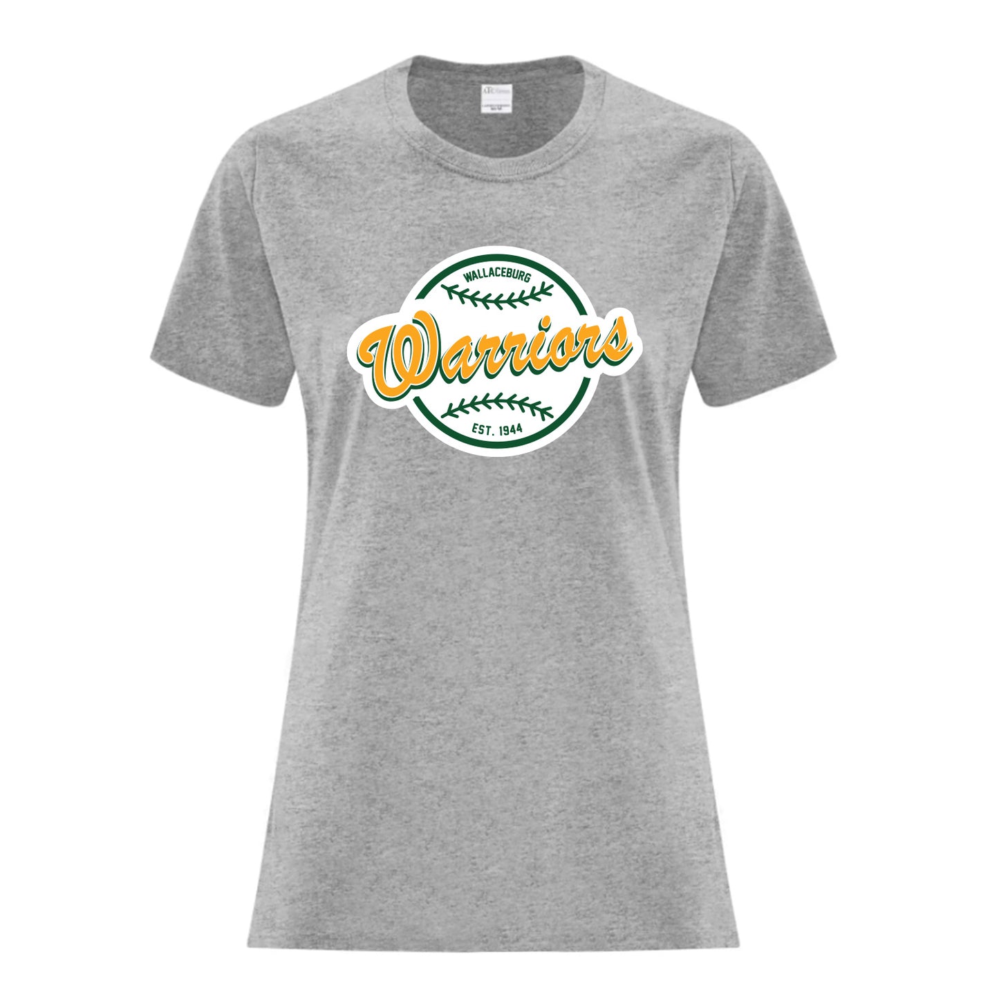 Wallaceburg Minor Baseball Ladies' Everyday Cotton T-Shirt