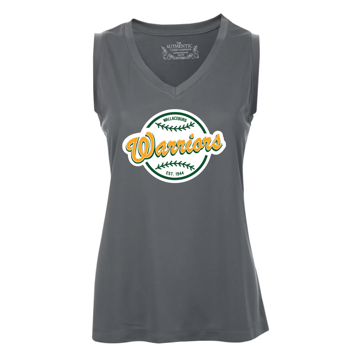 Wallaceburg Minor Baseball Ladies' Pro Team Sleeveless V-Neck Tee