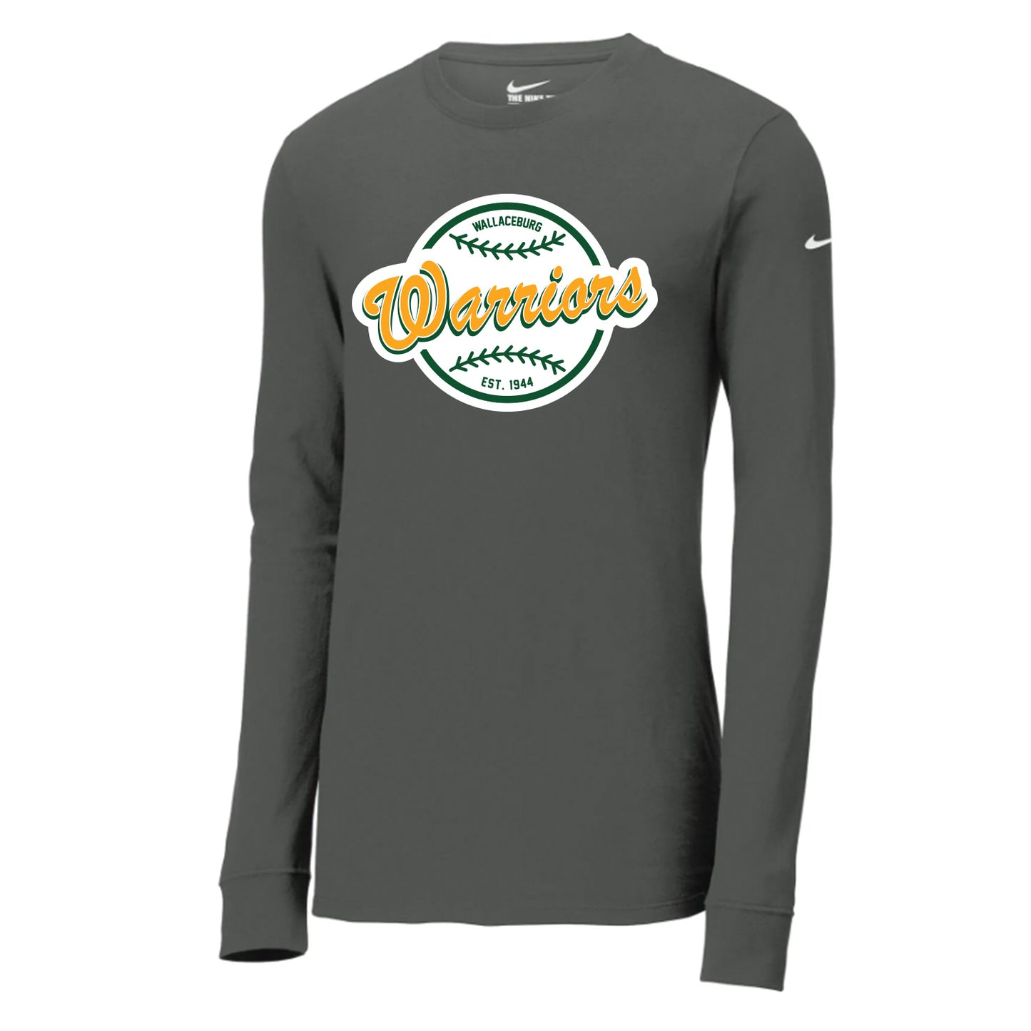 Wallaceburg Minor Baseball Adult Nike Dri-FIT Cotton/Poly Long Sleeve Tee