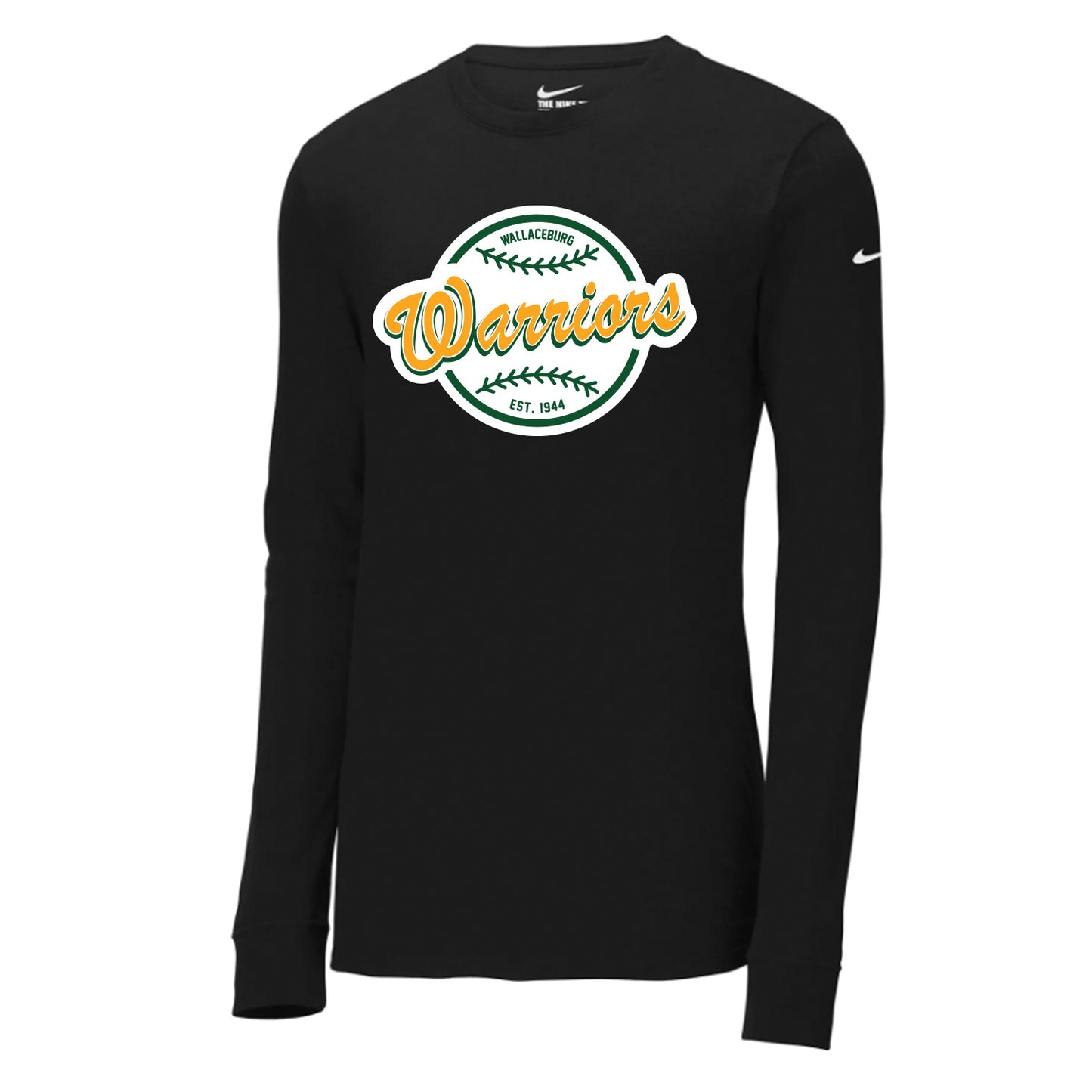 Wallaceburg Minor Baseball Adult Nike Dri-FIT Cotton/Poly Long Sleeve Tee