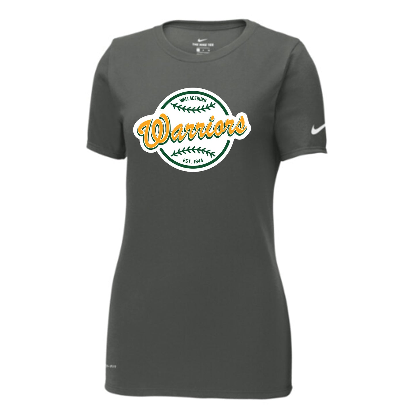 Wallaceburg Minor Baseball Ladies' Nike Dri-FIT Cotton/Poly Scoop Neck Tee