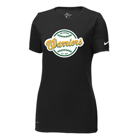 Wallaceburg Minor Baseball Ladies' Nike Dri-FIT Cotton/Poly Scoop Neck Tee