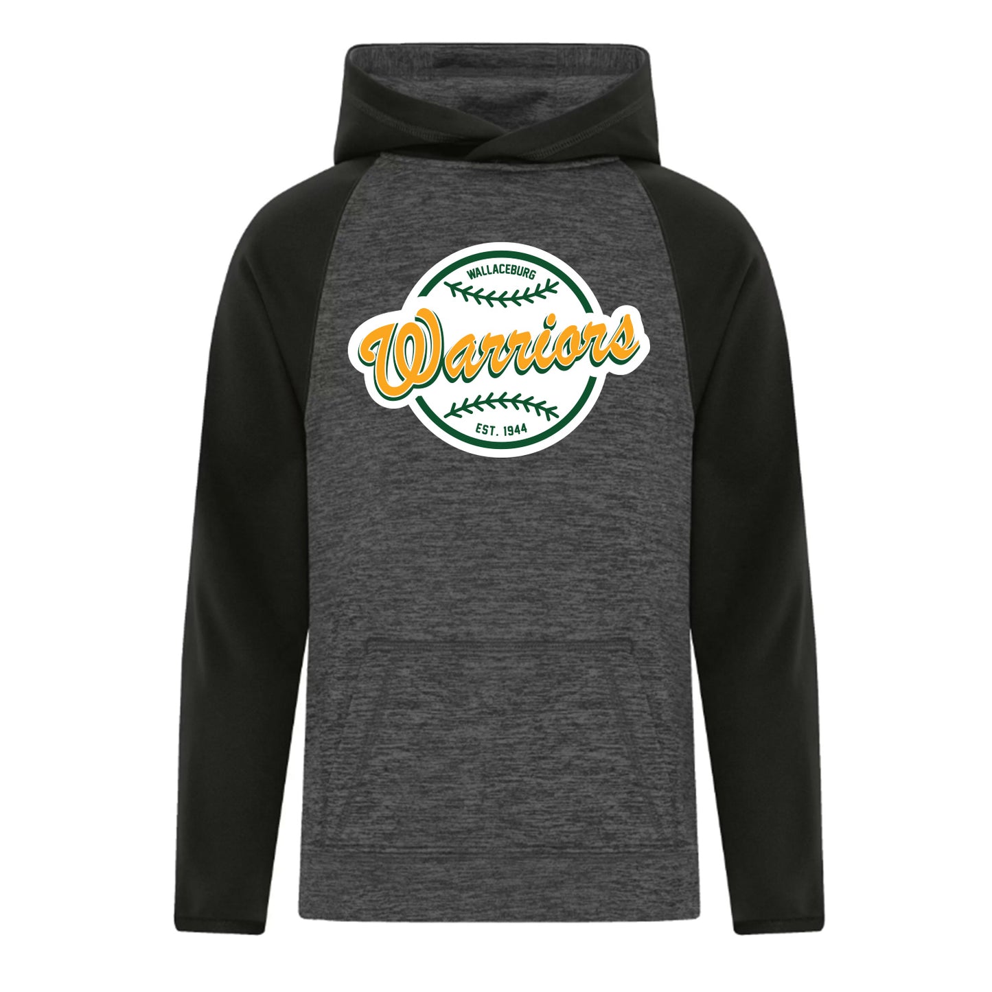 Wallaceburg Minor Baseball Youth Dynamic Heather Fleece Two Tone Hoodie