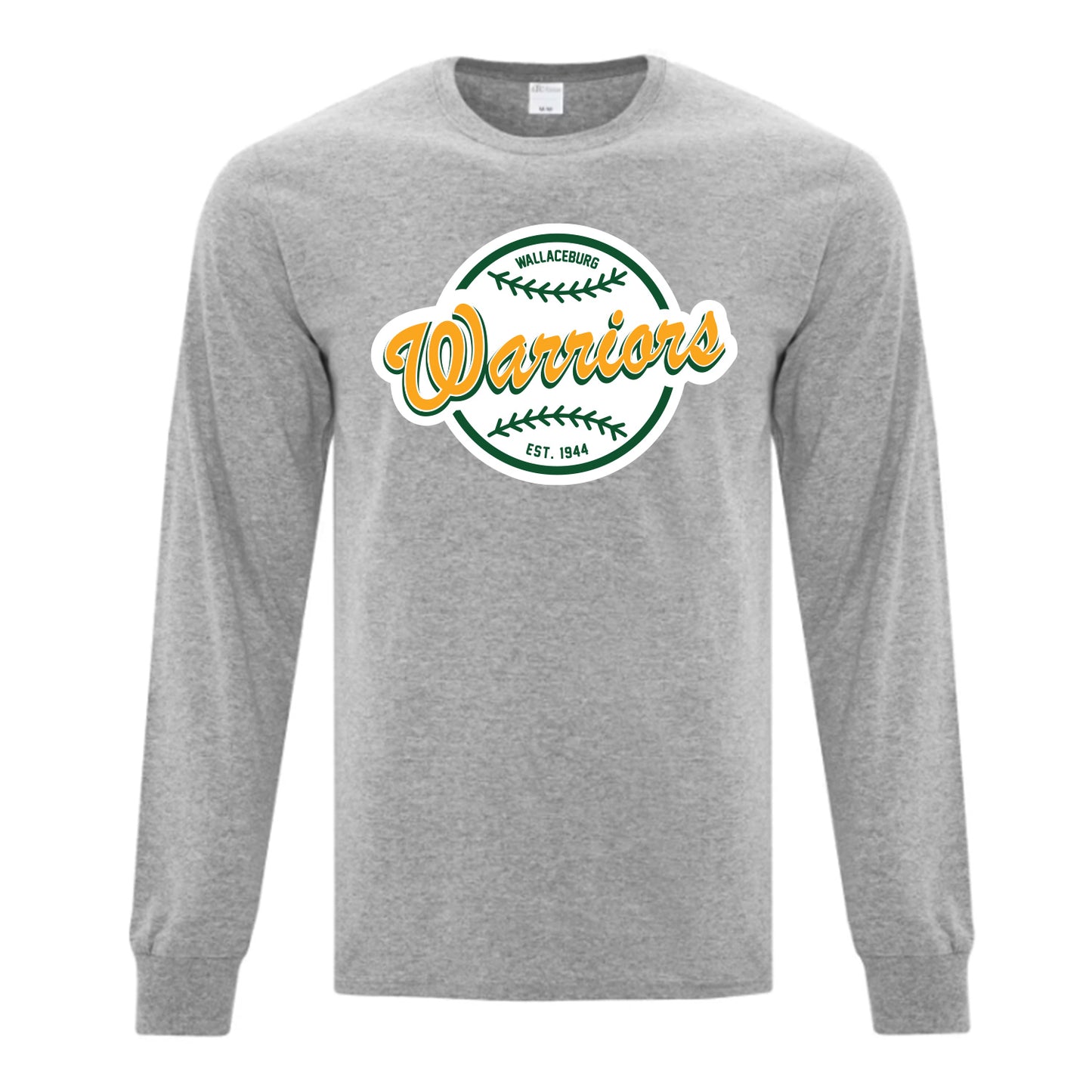 Wallaceburg Minor Baseball Adult Everyday Cotton Long Sleeve T-Shirt